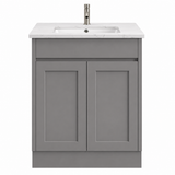 BV52 (460mm Depth) Matt Grey Shaker Freestanding Vanity - 600 / 750 / 900 / 1200 / 1500 / 1800mm