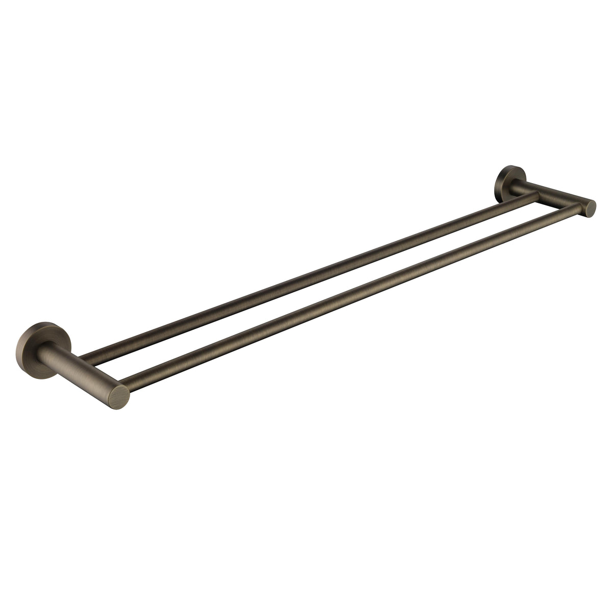 Dolce Round Double Towel Rail 600 / 750 / 800 / 900mm - Various Colours