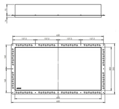 Premium Stainless Steel Shower Wall Niche - Various Colours & Sizes
