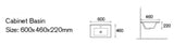 Sunny Phoenix Silica Free Stone Vanity Top with Undermount Basin - Various Sizes