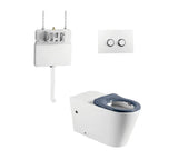 EC CARE Rimless Flush In Wall Toilet Suite