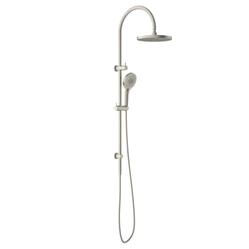 Nero Opal Cross Hatched Dual Shower Rail - Various Colours