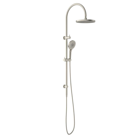 Nero Opal Cross Hatched Dual Shower Rail - Various Colours