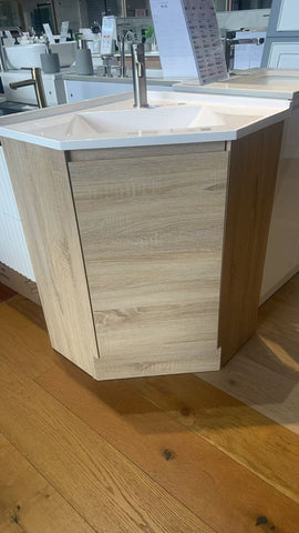 BV42 Timber Fingerpull Freestanding Corner Vanity - 600 / 900mm