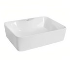 Juno Above Counter Ceramic Basin 480x375mm - Gloss White
