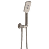 Soft Square Hand Shower On Holder - Various Colours