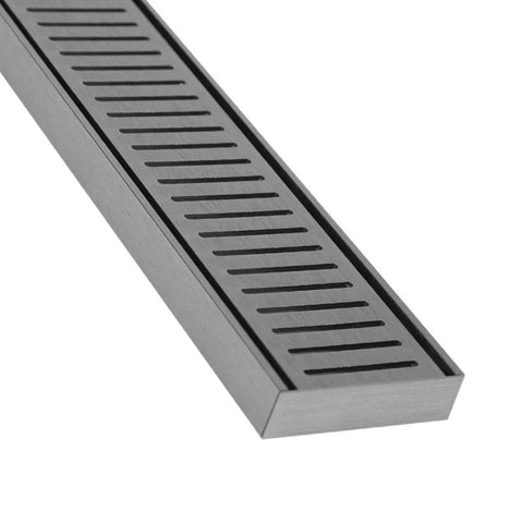 Builder Range Slotted Lid Floor Grate 14mm thick - Various Colours & Sizes