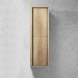 Fingerpull Wall Hung Tallboy & Storage Cabinet - 350x300x1200mm - Various Colours