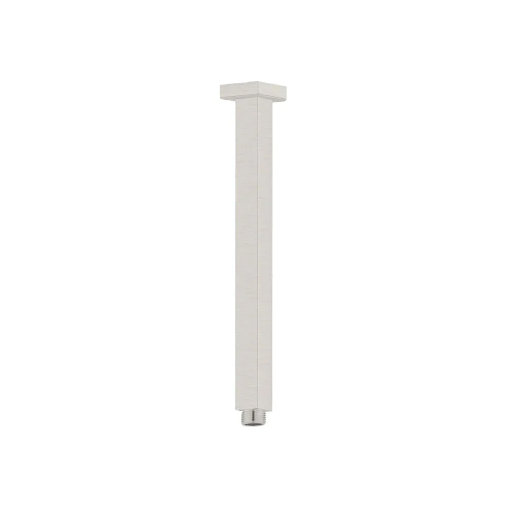 Square Shower Dropper / Ceiling Arm 300mm Long - Various Colours