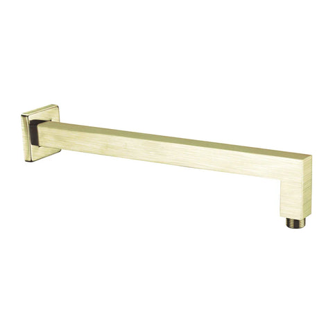Right Angled Square Overhead Shower Arm - Various Colours