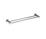 ASL Chrome Square Double Towel Holder 750mm