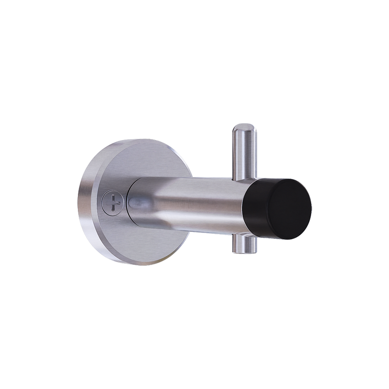 Heavy Duty Coat Hook with Bumper in Stainless Steel - 700_HDCOATHOOK_SS