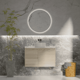 BV59WH (460mm Depth) Wooden Finish Wall Hung Vanity- 600 / 750 / 900 / 1200 / 1500mm