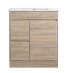 BV77 Slimline Woodgrain Freestanding Vanity