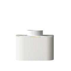 BV63WH Curved Fluted Matte White Wall Hung Vanity - 600 / 750 / 900 / 1200 / 1500 / 1800mm