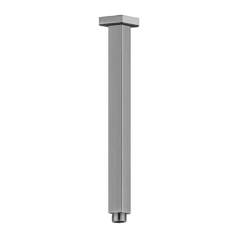 Nero Square Shower Dropper / Ceiling Arm 300mm Long - Various Colours