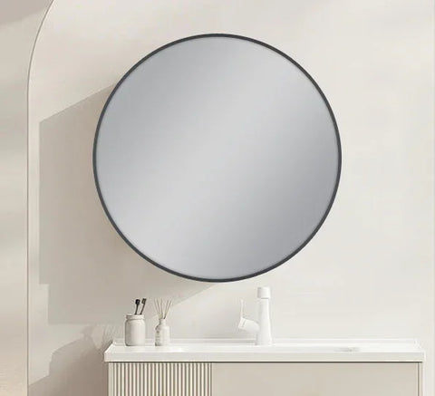Round Mirror 800mm Diameter with frame - Various Colours (Frame)