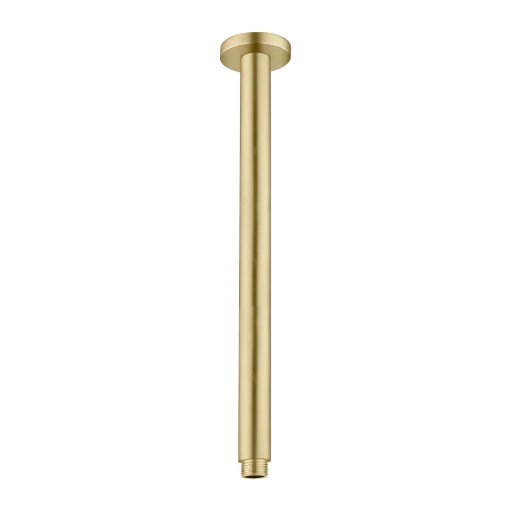 Round Shower Dropper / Ceiling Arm - Various Colours & Lengths