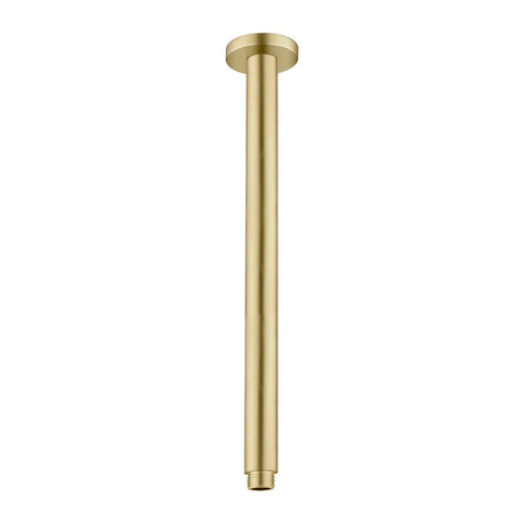 Round Shower Dropper / Ceiling Arm - Various Colours & Lengths