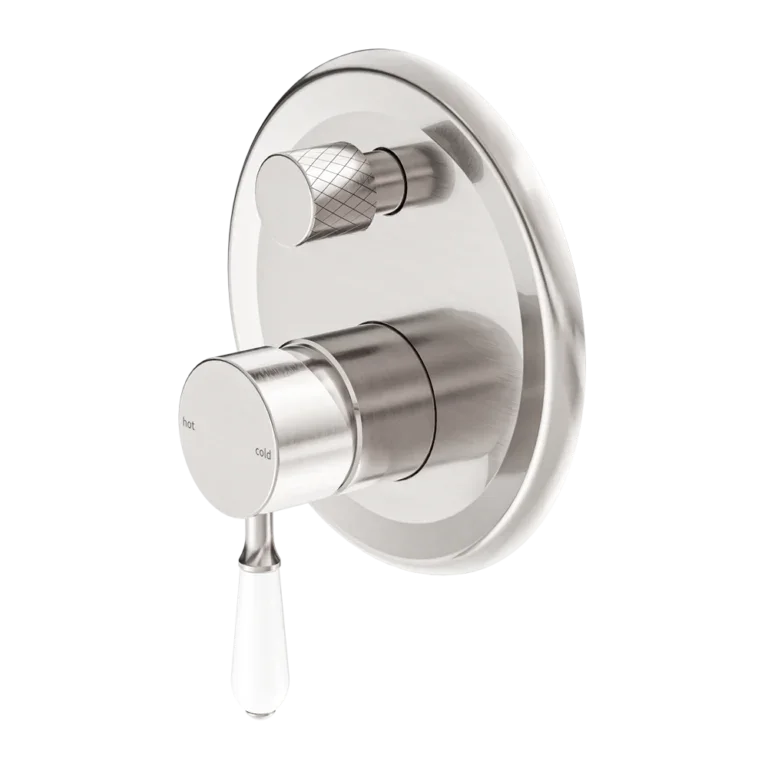 SMD33 Vintage Shower / Bath Mixer with Diverter - Various Handles and Colours (Mix & Match)