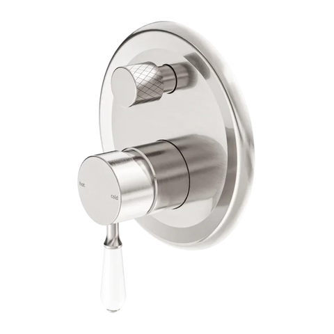 SMD33 Vintage Shower / Bath Mixer with Diverter - Various Handles and Colours (Mix & Match)