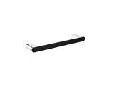 LINCOLN Black Short Towel Holder 300mm