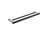 LINCOLN Black Double Towel Holder 600mm