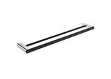 LINCOLN Black Double Towel Holder 800mm