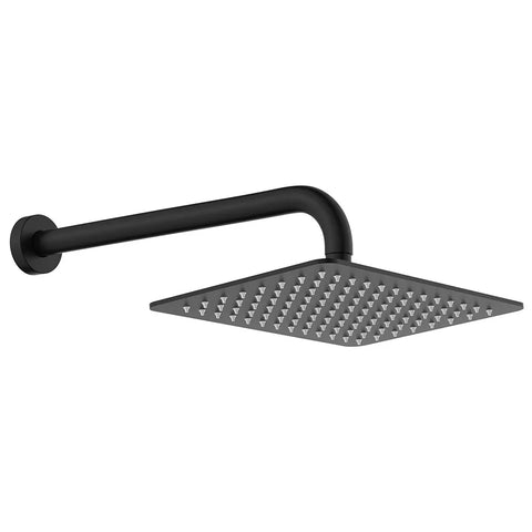 Square Overhead Shower Head 250mm (Brass Made) - Various Colours