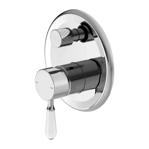 SMD33 Vintage Shower / Bath Mixer with Diverter - Various Handles and Colours (Mix & Match)