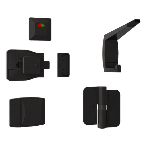 Ready to Go Moda Advantage Gravity Kit in Designer Black - ADVMODAGR-LH3-BLK (Left Hand)