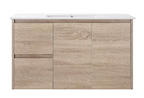 Wall-hung vanity cabinet