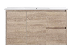 BV59WH (460mm Depth) Wooden Finish Wall Hung Vanity- 600 / 750 / 900 / 1200 / 1500mm
