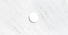 OT Cloudy Silica-Free 20mm thick Solid Surface Flat Vanity Top - Various Sizes