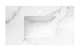 Sintered Porcelain Vanity Top with Undermount Basin - Various Sizes