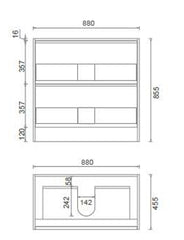 BV101 (465mm Depth) Framed Woodgrain Freestanding Vanity- 900 / 1200 / 1500mm - Coming Soon (in late July)