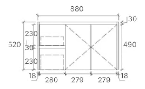 BV55WH (460mm Depth) Matte White Shaker Wall Hung Vanity - 600 / 750 / 900 / 1200 / 1500 / 1800mm