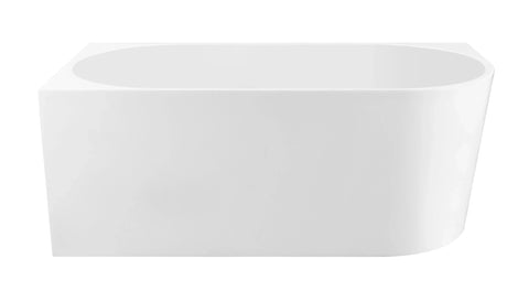 Isabella Left Hand Corner Freestanding Bath 1700mm - Gloss White