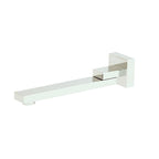 Square Corner Bath Swivel Spout - Chrome / Black