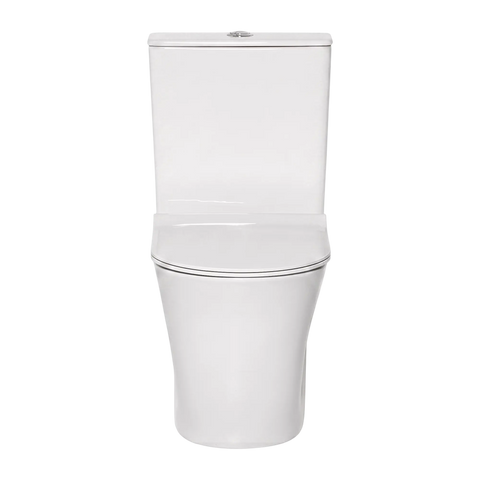 American Standard Heron Hygiene Rim Double Vortex Flush Compact Toilet Suite - Back Top Inlet