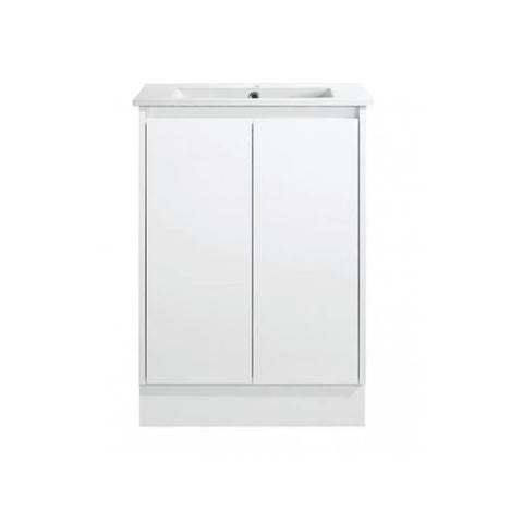 BV03 Gloss White Fingerpull Freestanding Vanity - 600 / 750 / 800 / 900 / 1000 / 1200 / 1500 / 1800mm
