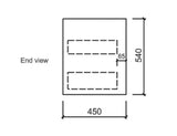 BV15WH Gloss White Fingerpull Wall Hung Vanity - 600 / 750 / 900 / 1200 / 1500S / 1500D / 1800mm