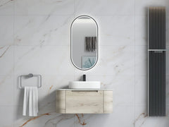 BV16WH Ash Woodgrain Fingerpull Wall Hung Vanity - 750 / 900 / 1200 / 1500 / 1800mm