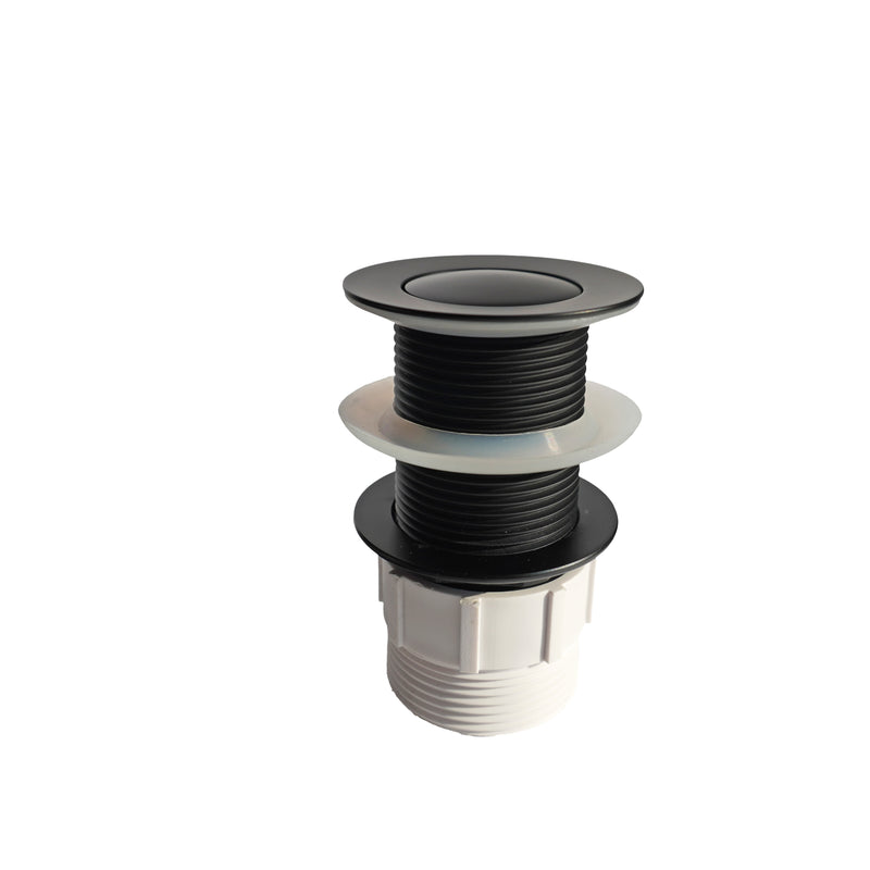 BLACK Pop-Up Waste NO Over Flow 32mm ( CLEARANCE )