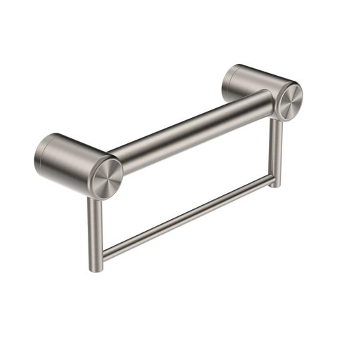 Mecca Care Grab Rail Straight 300mm with Towel Holder - Various Colours