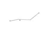 CARE 140° Corner Grab Rail 1365x1030x450mm Left / Right Hand
