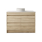 BV04 Natural Oak Freestanding Vanity