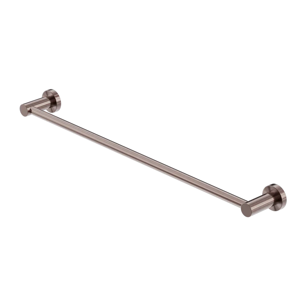 Round Single Towel Rail 600 / 750 / 800 / 900mm - Various Colours