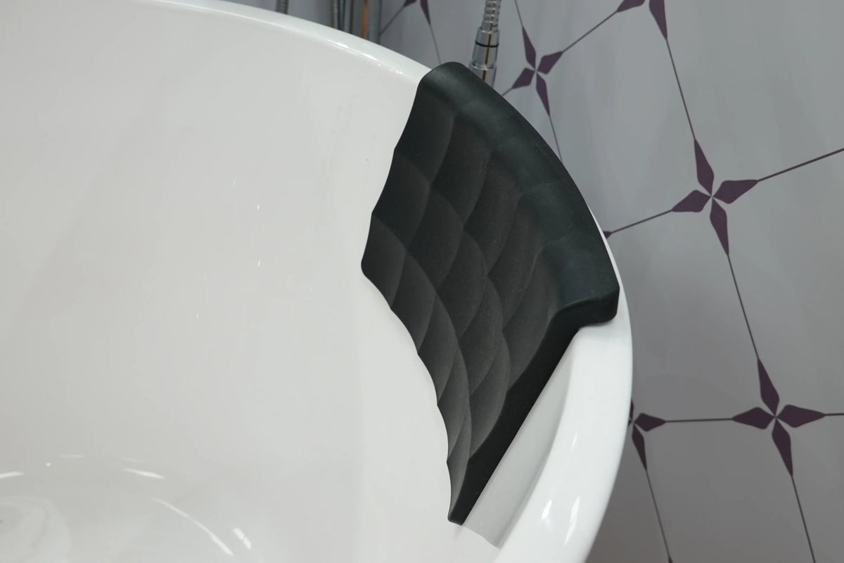 Bath Pillow / Head rest cushion - Matte Black