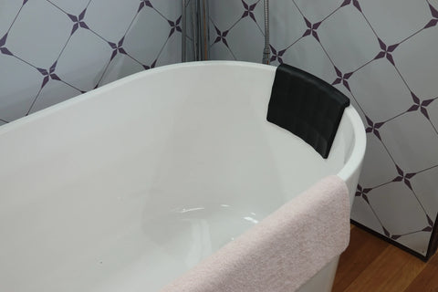 Bath Pillow / Head rest cushion - Matte Black